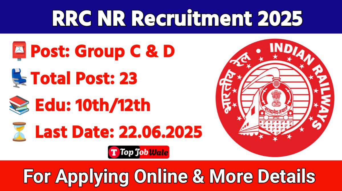 RRC NR Recruitment 2025